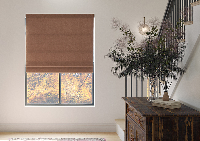 Stamford, Cinnamon - Roman Blind - Image 3